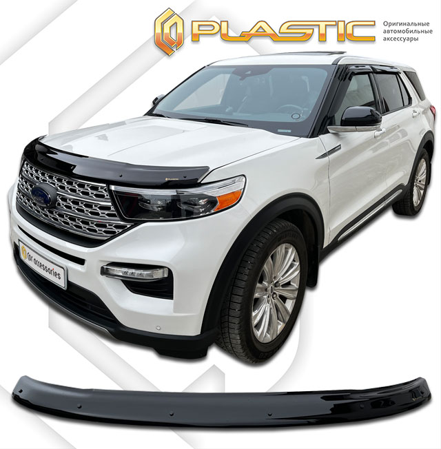 Дефлектор капота (Classic черный) Ford Explorer VI поколение, джип/suv 5 дв., рынок США 
