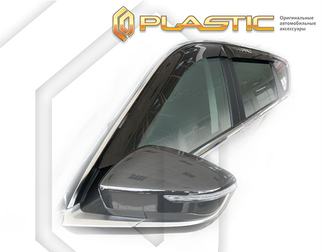 Ветровики дверей (Classic полупрозрачный) Soueast SO7 I поколение, джип/suv 5 дв.