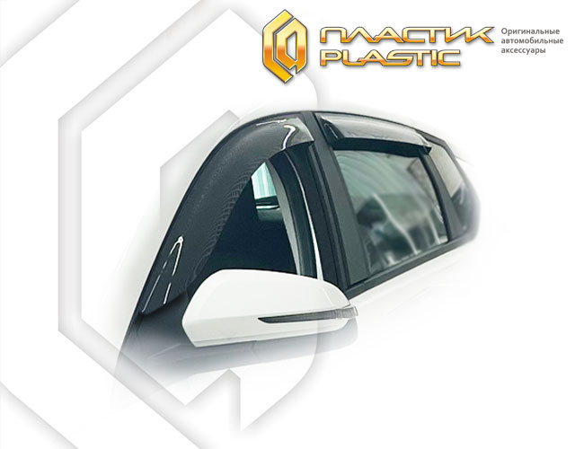 Ветровики дверей (Classic полупрозрачный) LADA ISKRA SW, ISKRA SW CROSS I поколение, универсал