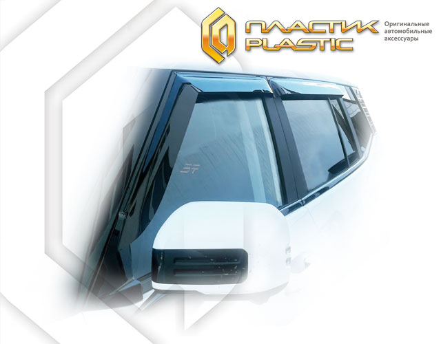 Ветровики дверей (Classic полупрозрачный) Jetour T1 I поколение, джип/suv 5 дв.