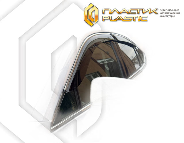 Ветровики дверей (Classic полупрозрачный) Toyota Venza II поколение, джип/suv 5 дв.